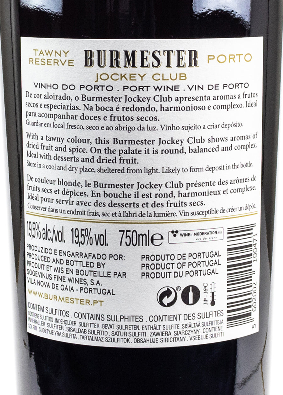 VINHO DO PORTO - BURMESTER JOCKEY CLUB