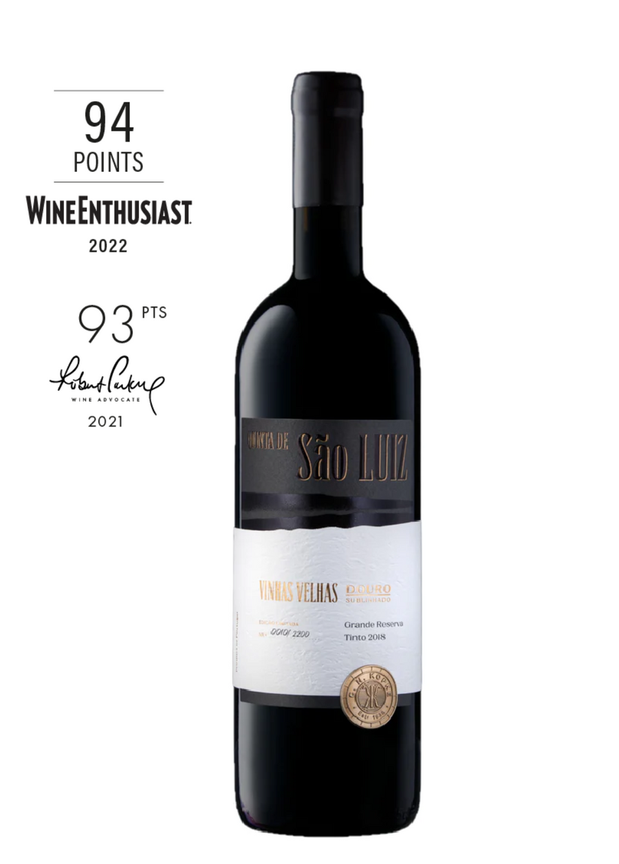 VINHO DOURO SÃO LUIZ VINHAS VELHAS 2018 TINTO